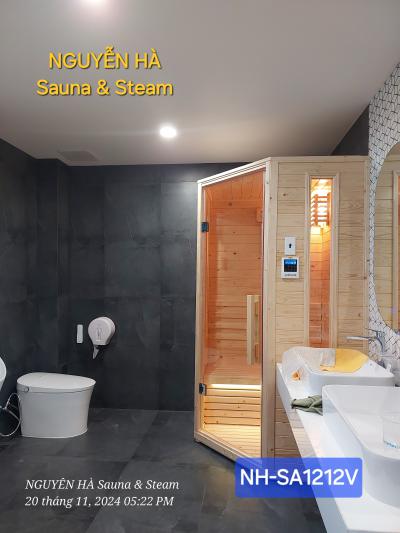 NH-SA1212V-PHÒNG XÔNG HƠI KHÔ 1200X1200 Vác góc