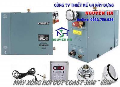 Máy Xông Hơi Ướt Coast  6KW