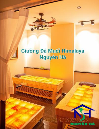 Top Các Mẫu Giường Đá Muối Himalaya Phổ Biến Hiện Nay