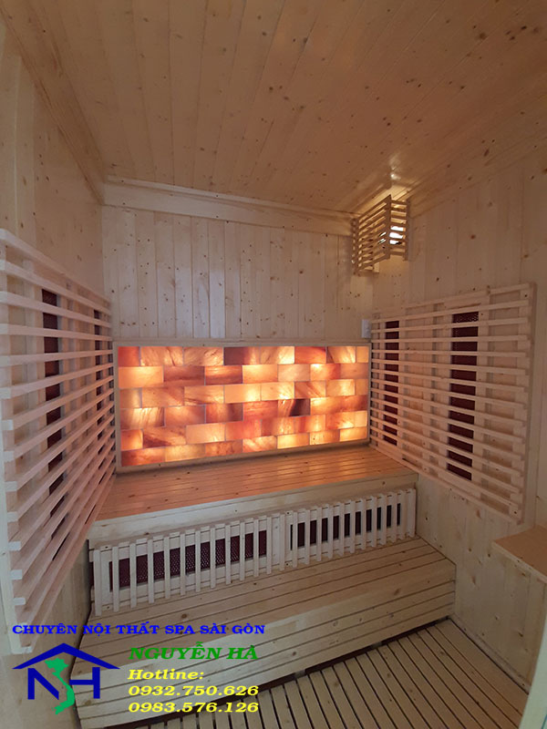 Phòng Xông Hơi Đá Muối Hồng Ngoại Phong xong hoi hong ngoai